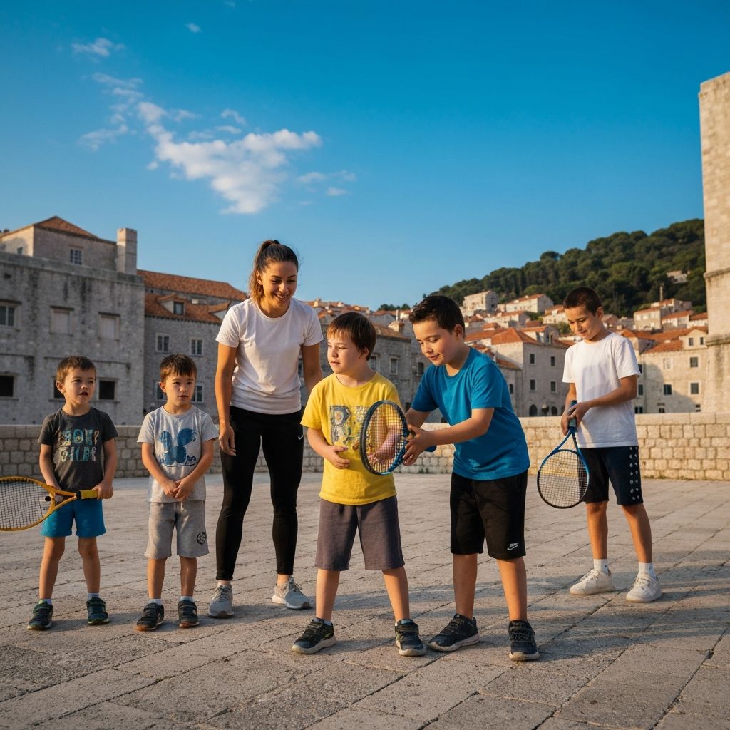 Djeca sudjeluju u sportskim aktivnostima